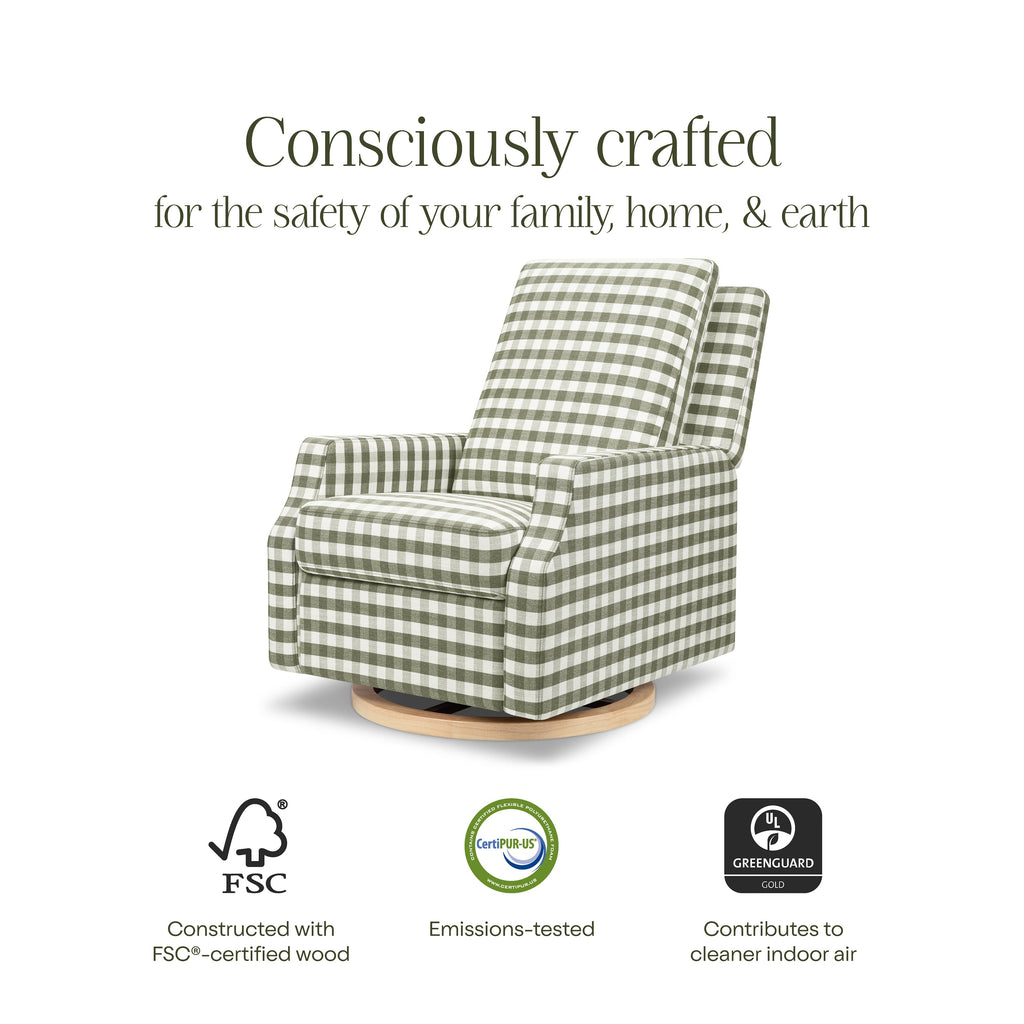 Crewe Recliner and Swivel Glider