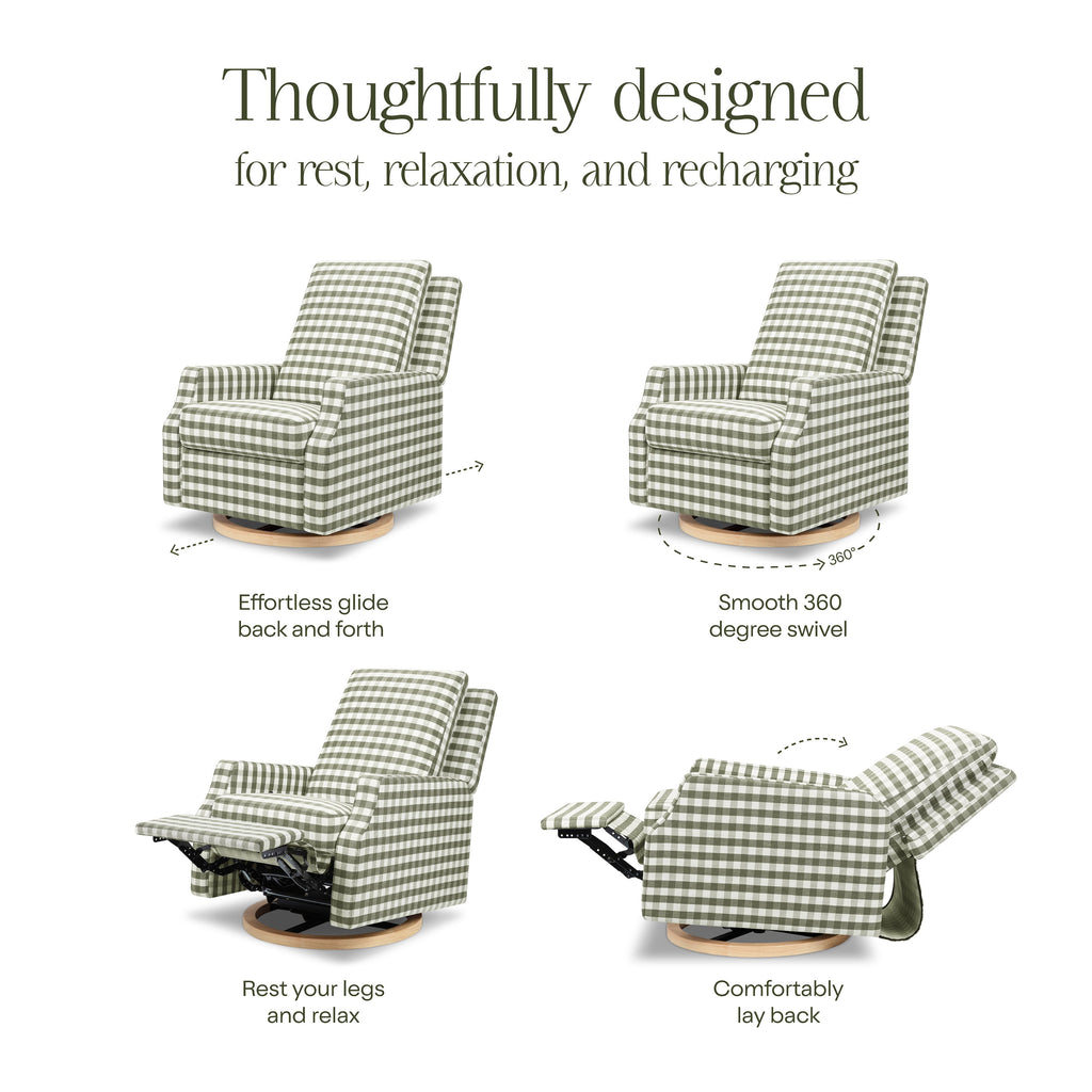 Crewe Recliner and Swivel Glider