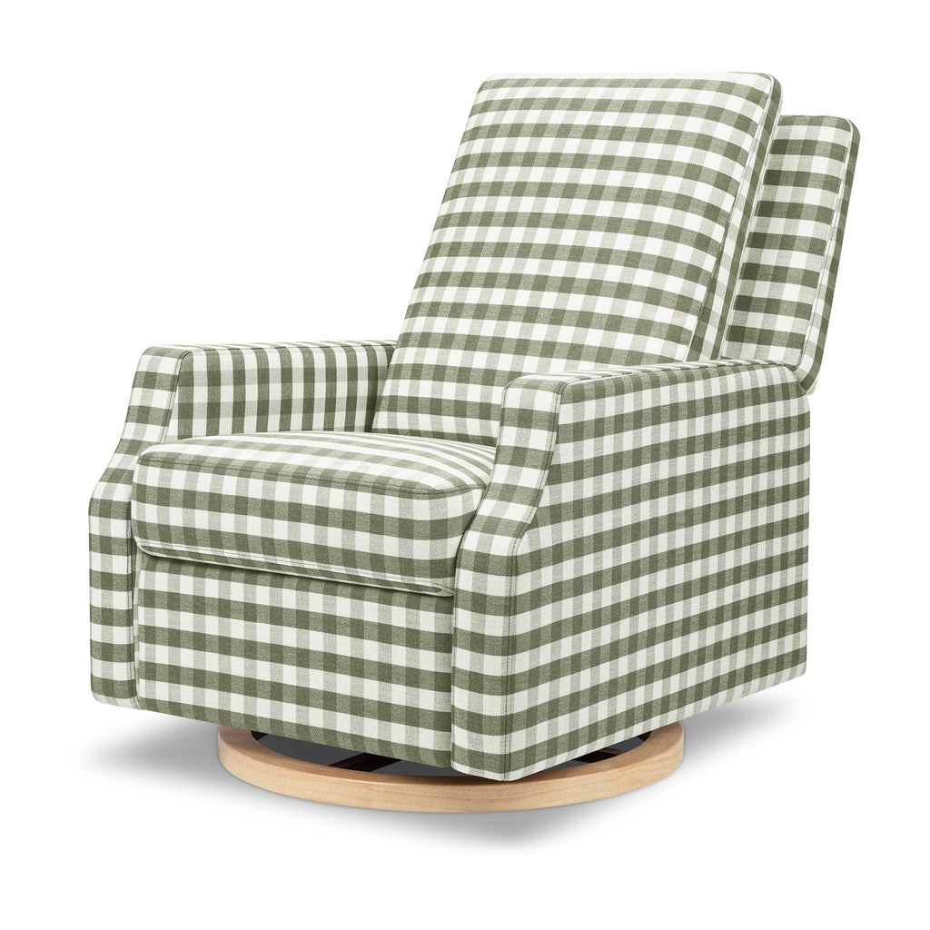 Sillón reclinable y mecedora giratoria Crewe