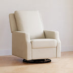 Sillón reclinable y mecedora giratoria Crewe