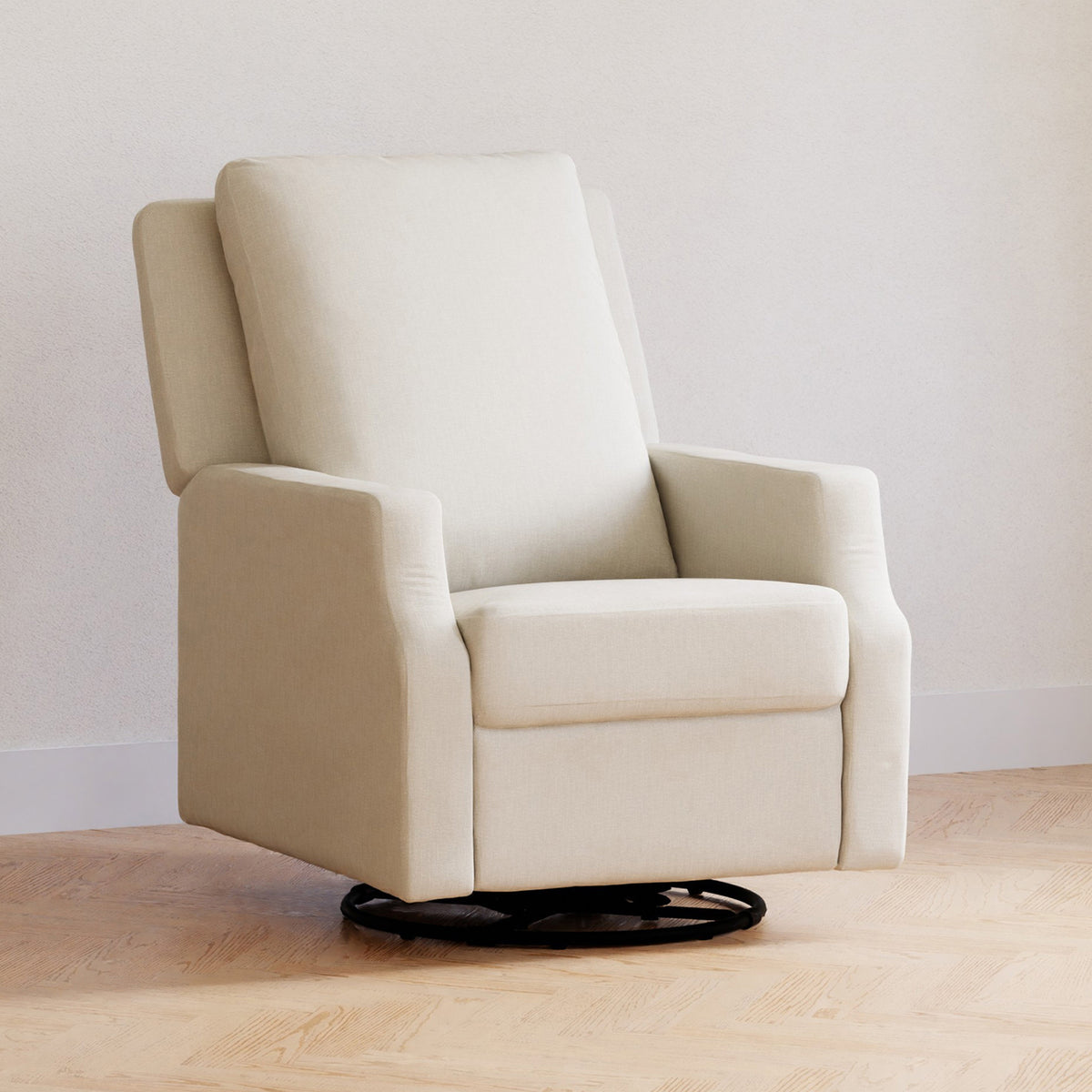 Sillón reclinable y mecedora giratoria Crewe