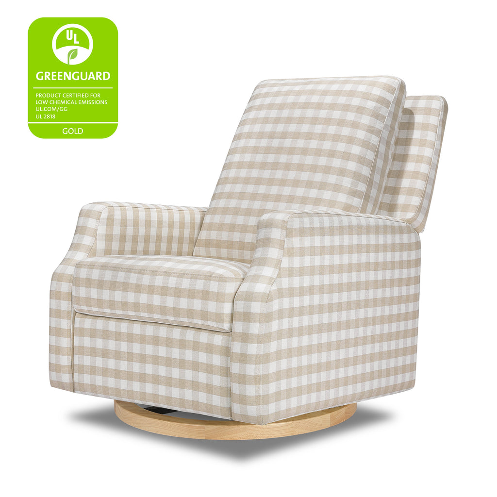 Sillón reclinable y mecedora giratoria Crewe