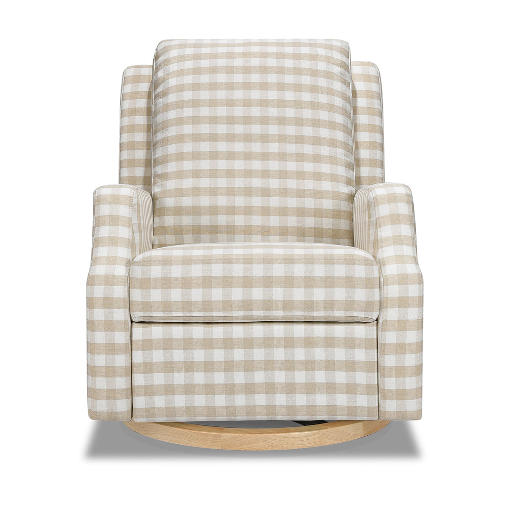 Sillón reclinable y mecedora giratoria Crewe