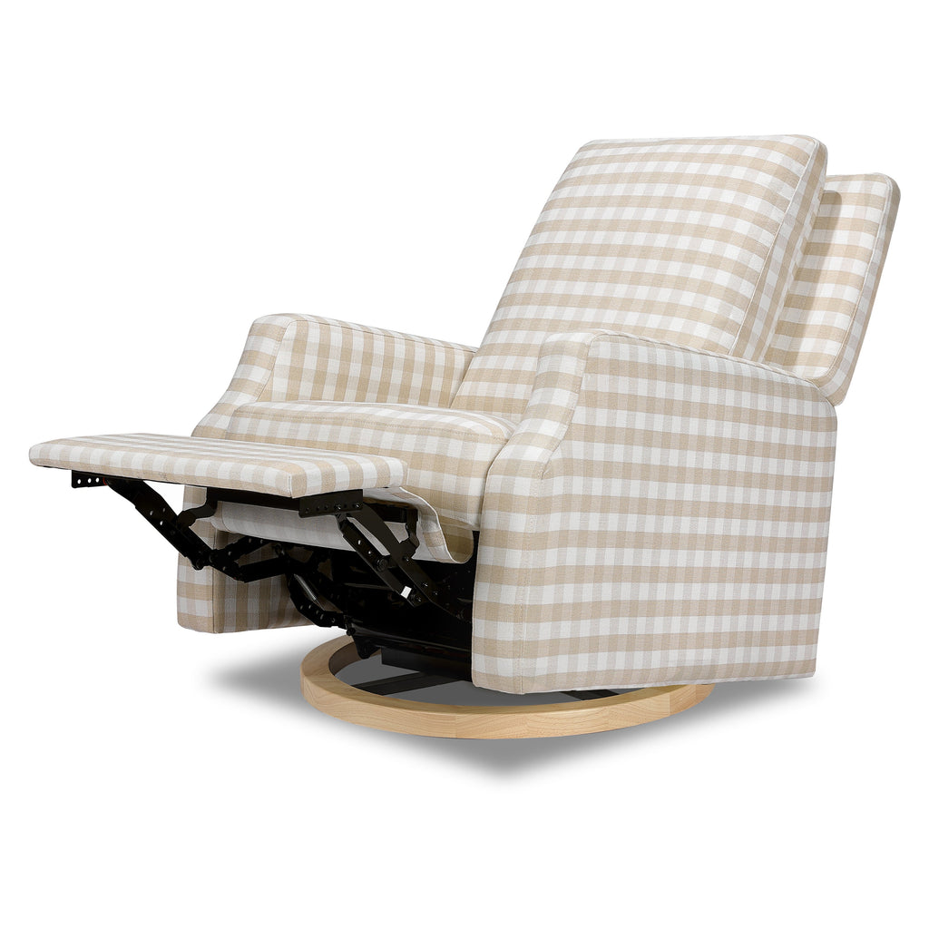 Sillón reclinable y mecedora giratoria Crewe