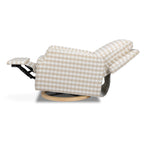 Sillón reclinable y mecedora giratoria Crewe