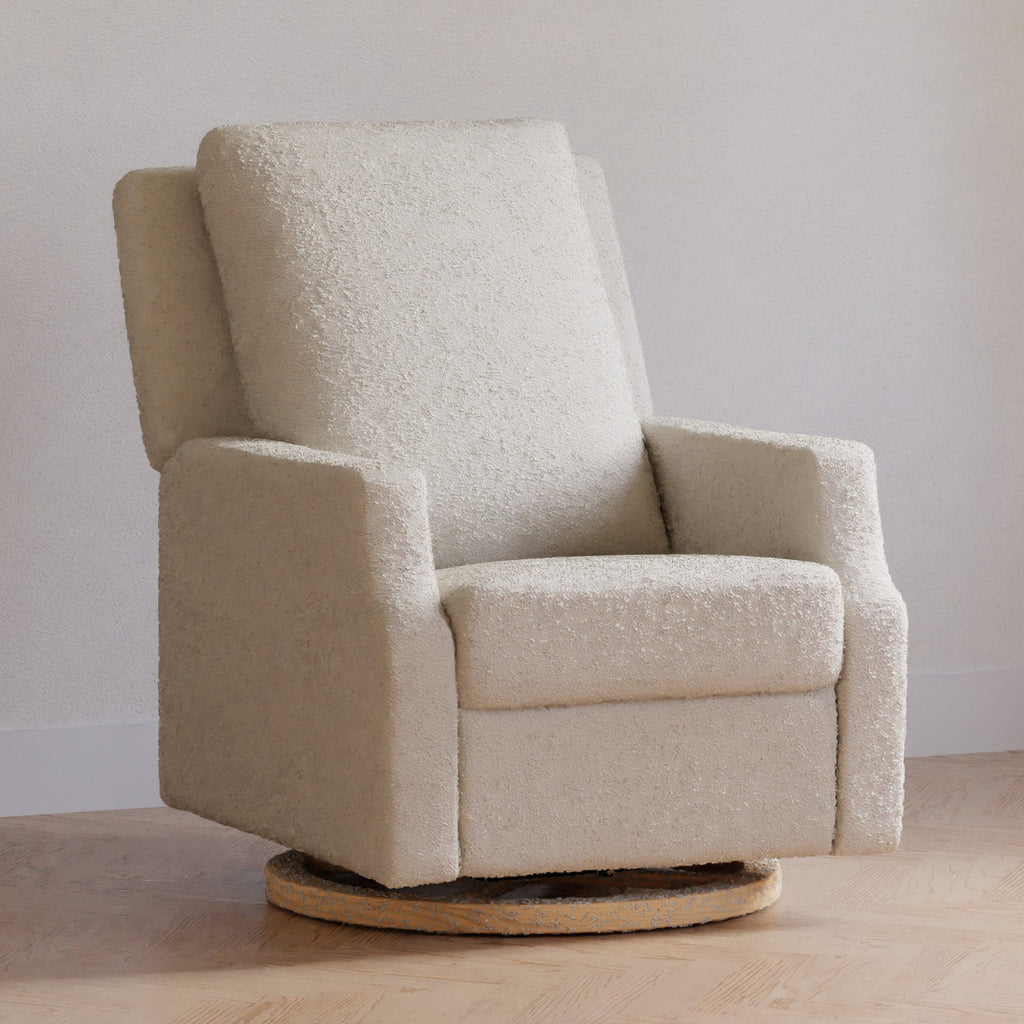 Sillón reclinable y mecedora giratoria Crewe