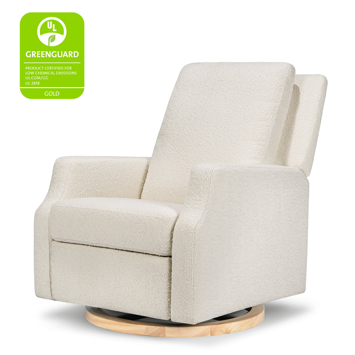Sillón reclinable y mecedora giratoria Crewe