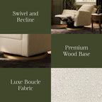 Crewe Recliner and Swivel Glider