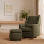 Enoki Storage Ottoman in Boucle