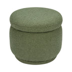 Enoki Storage Ottoman in Boucle