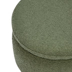 Enoki Storage Ottoman in Boucle