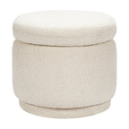 Enoki Storage Ottoman in Boucle