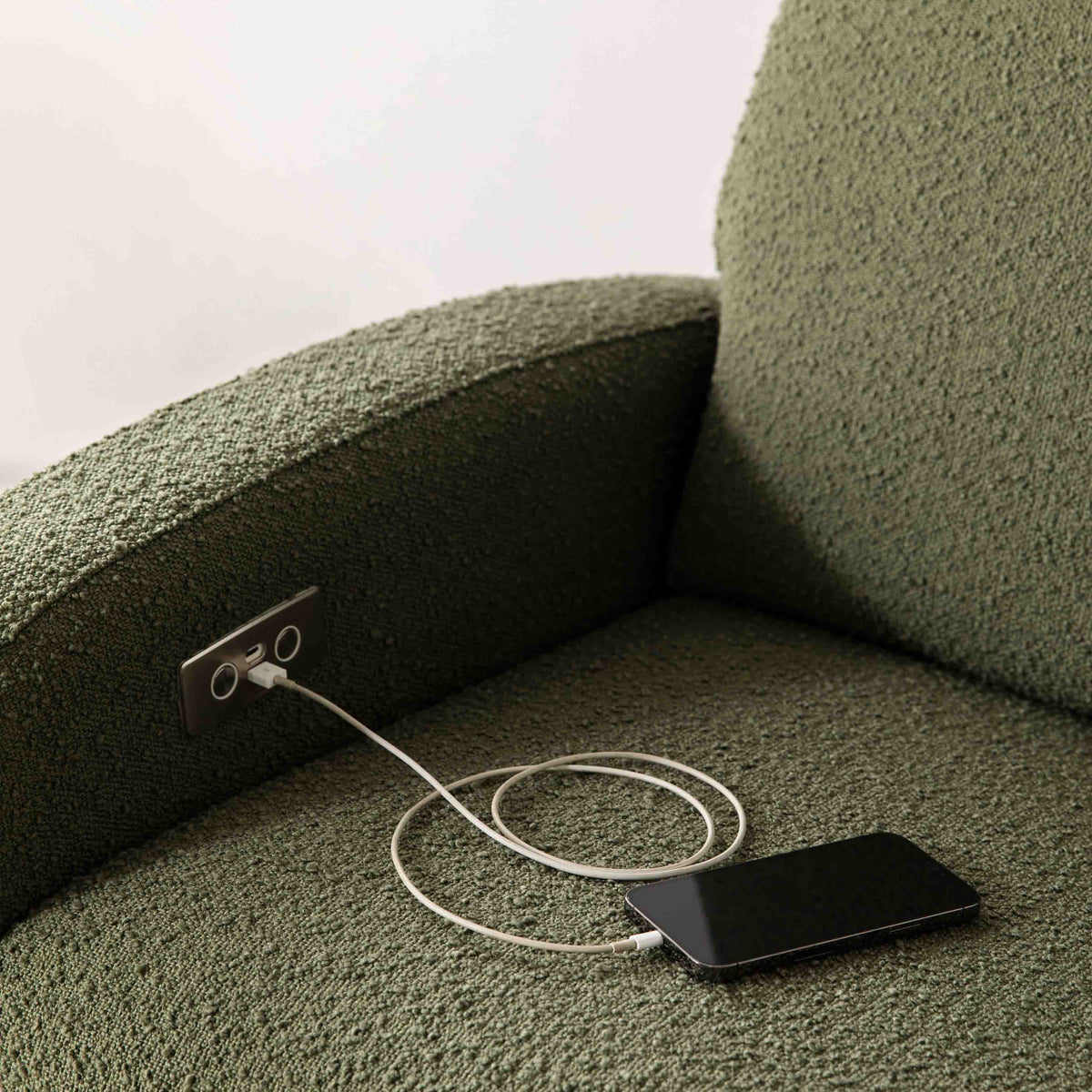 Nami Electronic Recliner and Swivel Glider Recliner with USB port