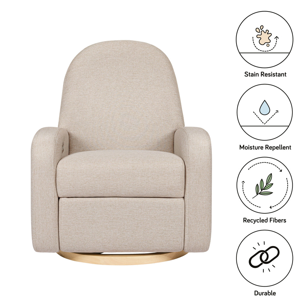 Nami Electronic Recliner and Swivel Glider Recliner with USB port