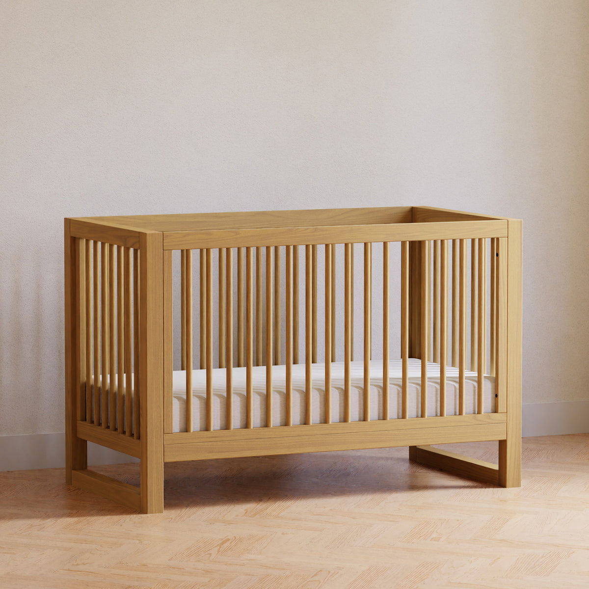 Cuna convertible 3 en 1 Nantucket con kit de conversión para cama de niño pequeño