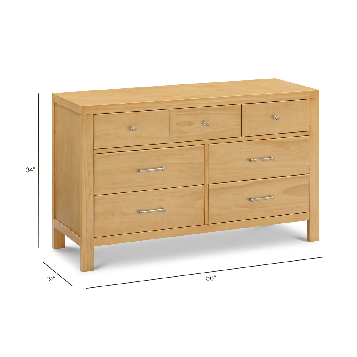 Nantucket 7-Drawer Wide Assembled Dresser (56")