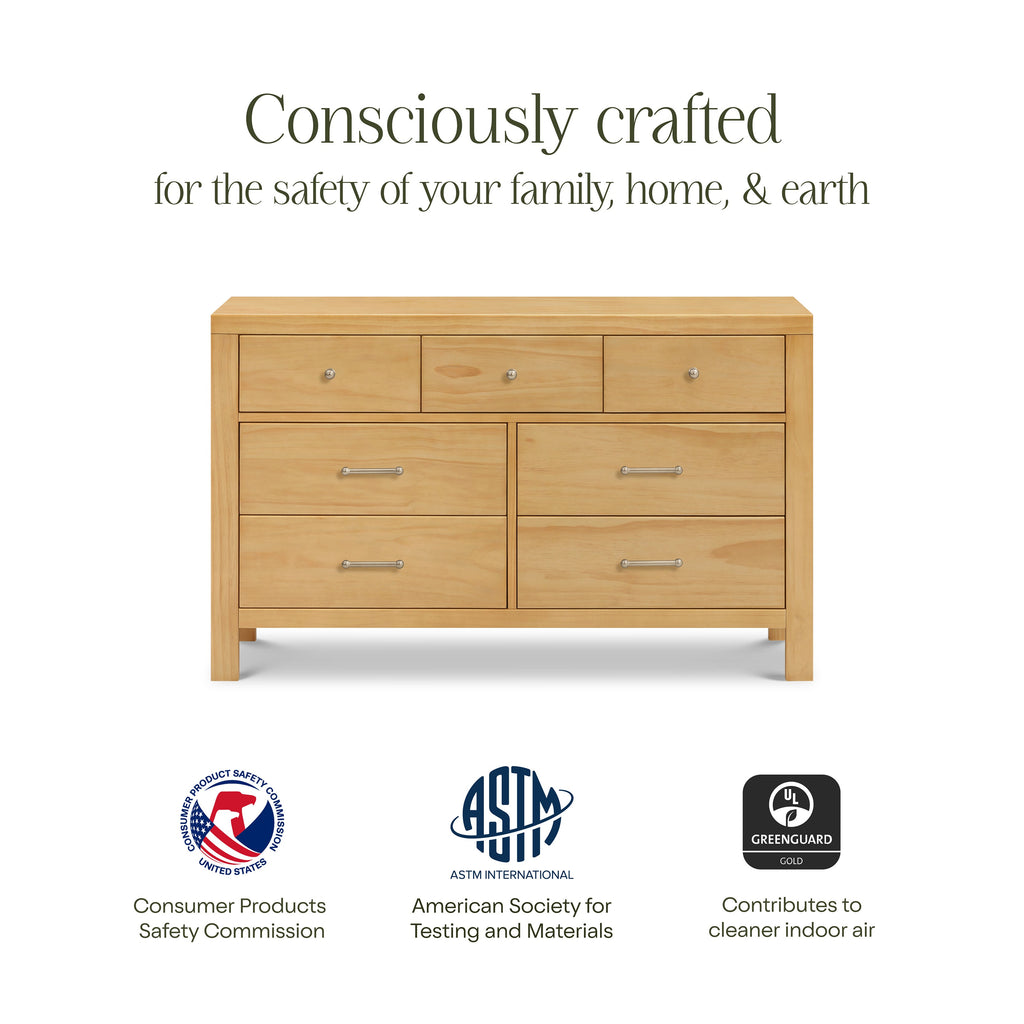 Nantucket 7-Drawer Wide Assembled Dresser (56")