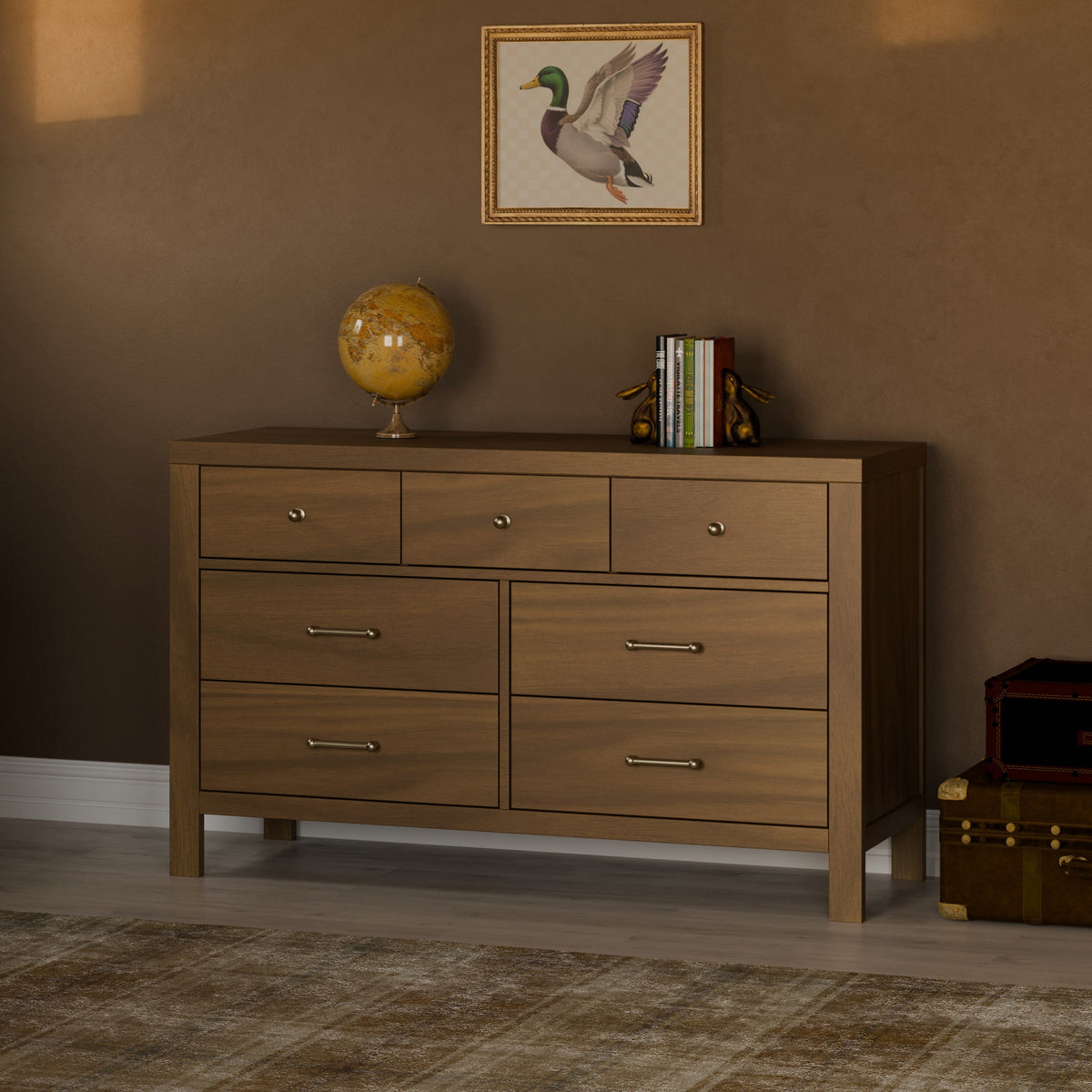 Nantucket 7-Drawer Wide Assembled Dresser (56")