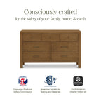Nantucket 7-Drawer Wide Assembled Dresser (56")