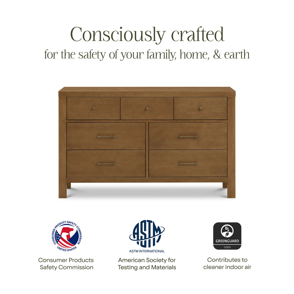 Nantucket 7-Drawer Wide Assembled Dresser (56")