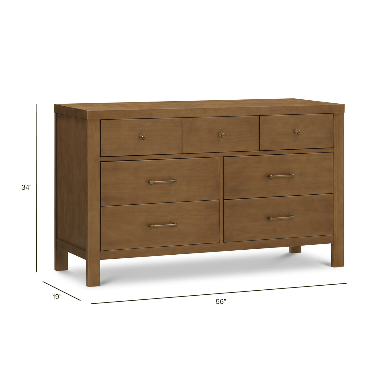 Nantucket 7-Drawer Wide Assembled Dresser (56")