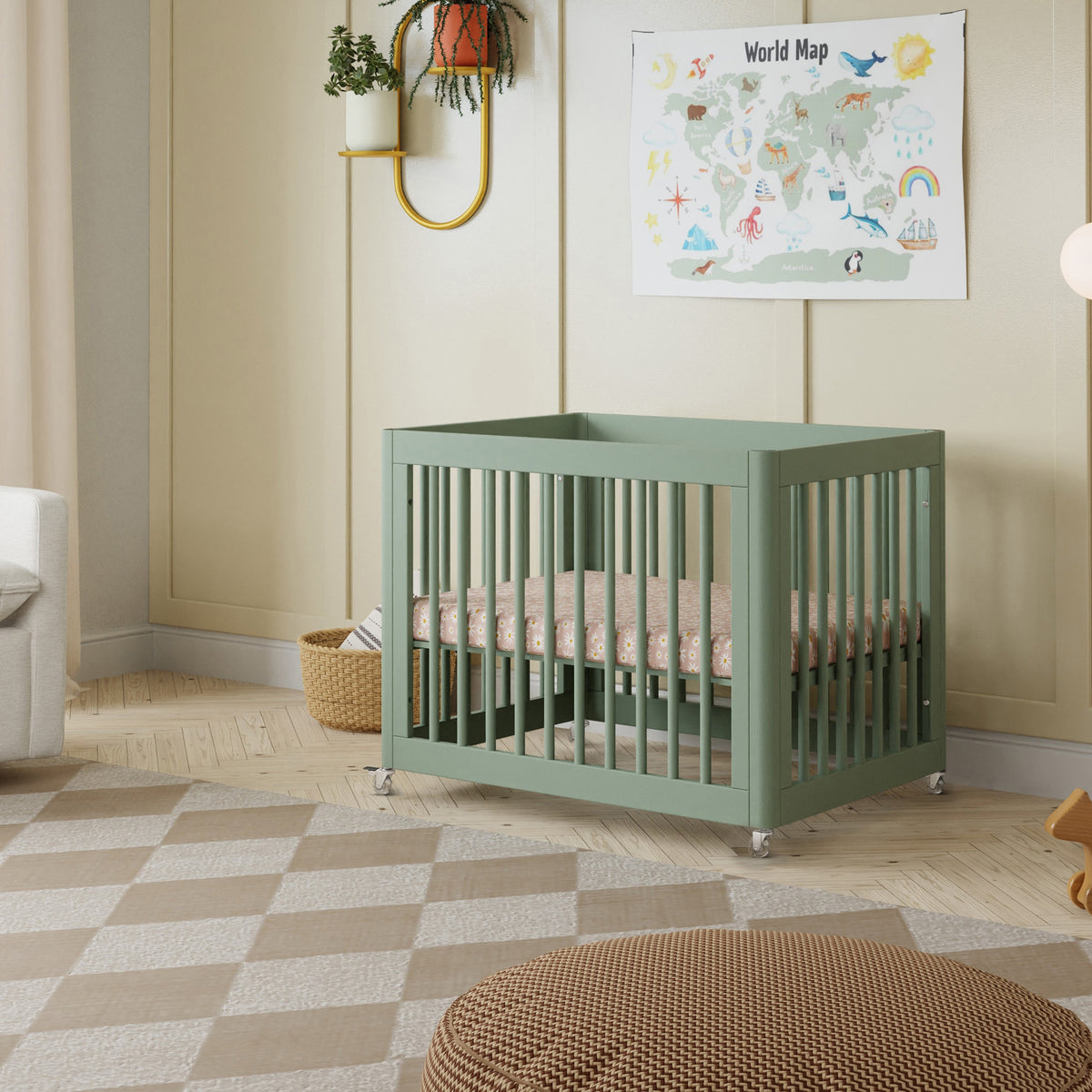 Yuzu 8-in-1 Convertible Crib with All-Stages® Conversion Kits