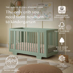 Yuzu 8-in-1 Convertible Crib with All-Stages® Conversion Kits