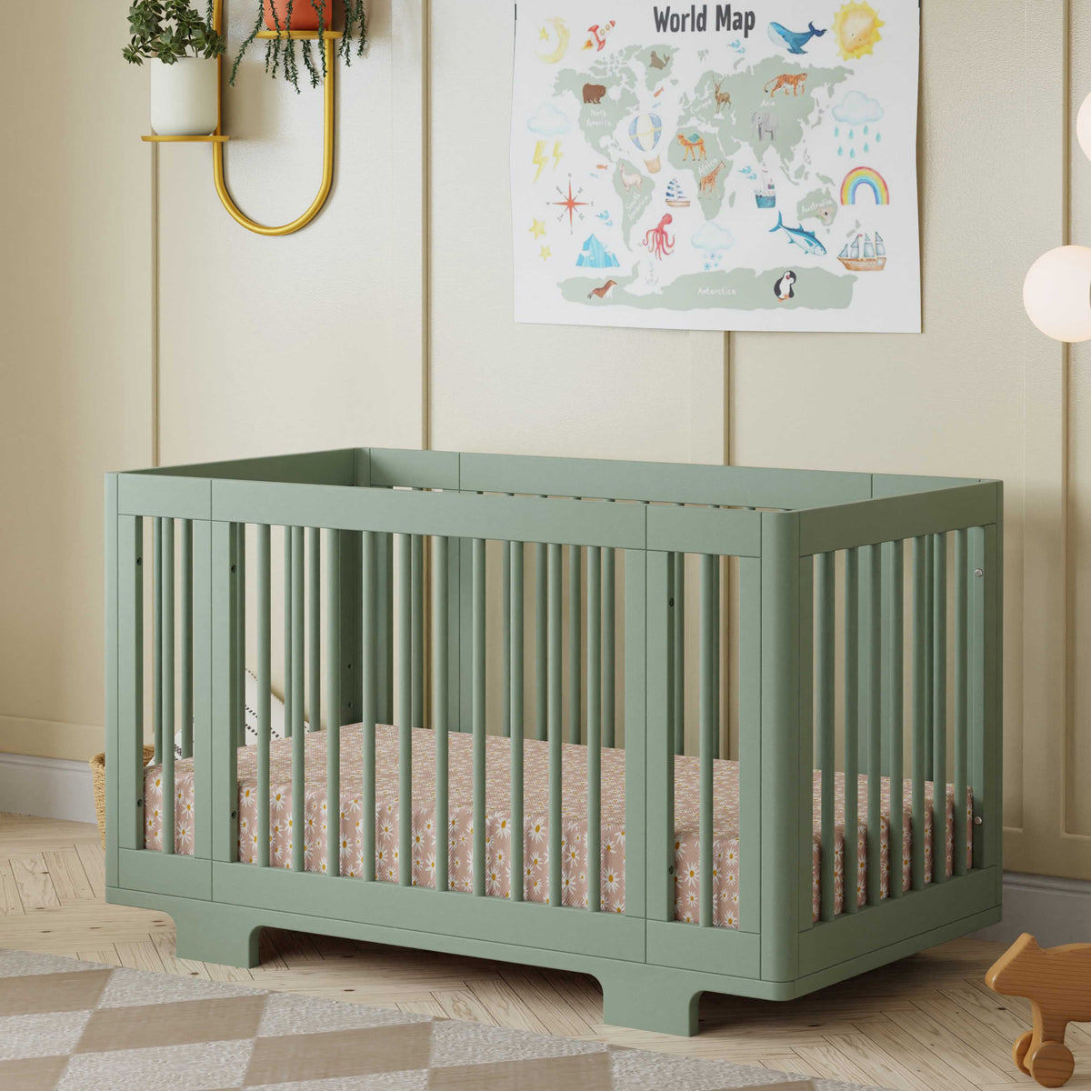 Yuzu 8-in-1 Convertible Crib with All-Stages® Conversion Kits