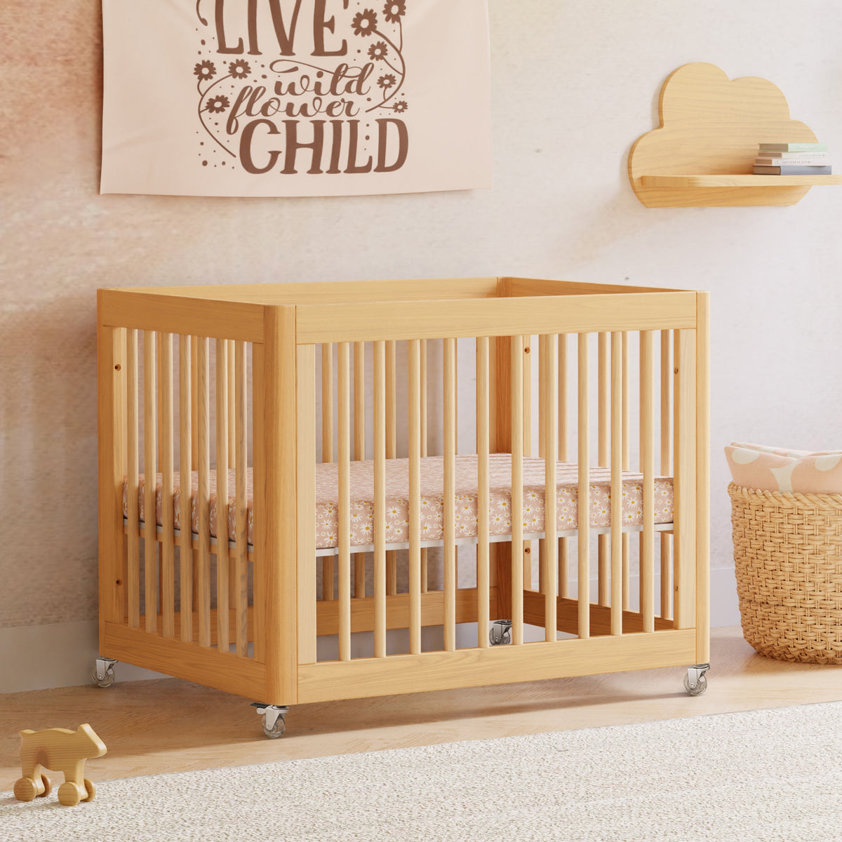Yuzu 8-in-1 Convertible Crib with All-Stages® Conversion Kits