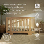 Yuzu 8-in-1 Convertible Crib with All-Stages® Conversion Kits