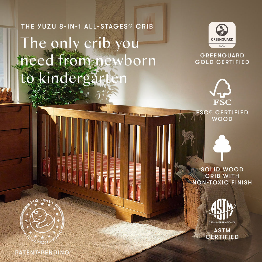 Yuzu 8-in-1 Convertible Crib with All-Stages® Conversion Kits