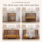 Yuzu 8-in-1 Convertible Crib with All-Stages® Conversion Kits