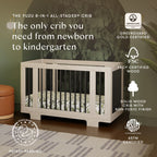 Yuzu 8-in-1 Convertible Crib with All-Stages® Conversion Kits