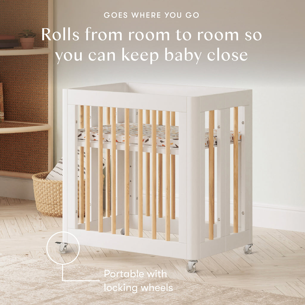 Yuzu 8-in-1 Convertible Crib with All-Stages® Conversion Kits