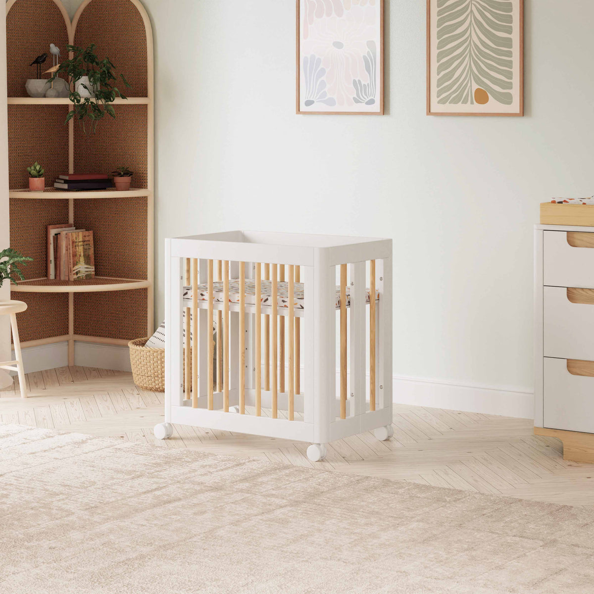 Yuzu 8-in-1 Convertible Crib with All-Stages® Conversion Kits