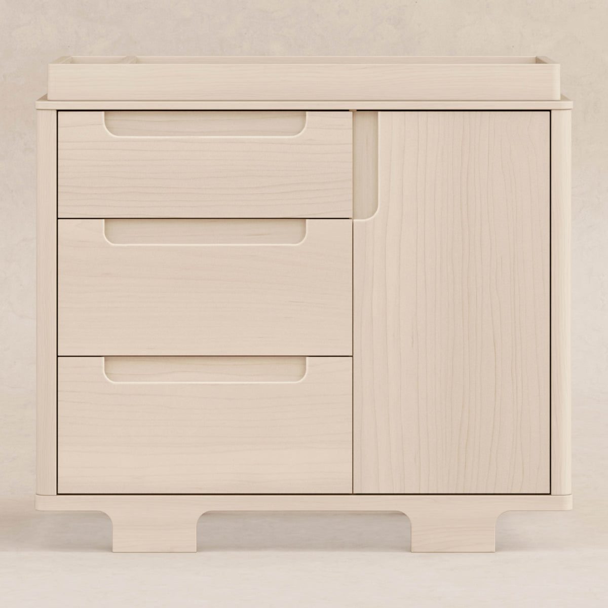 Yuzu 3-Drawer Compact Changer Dresser with Removable Changing Tray (41")