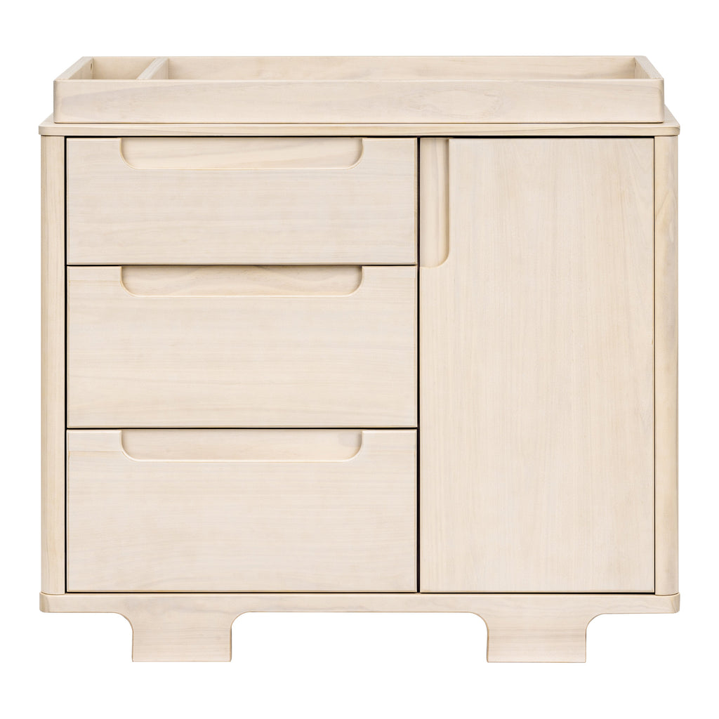 Yuzu 3-Drawer Compact Changer Dresser with Removable Changing Tray (41")