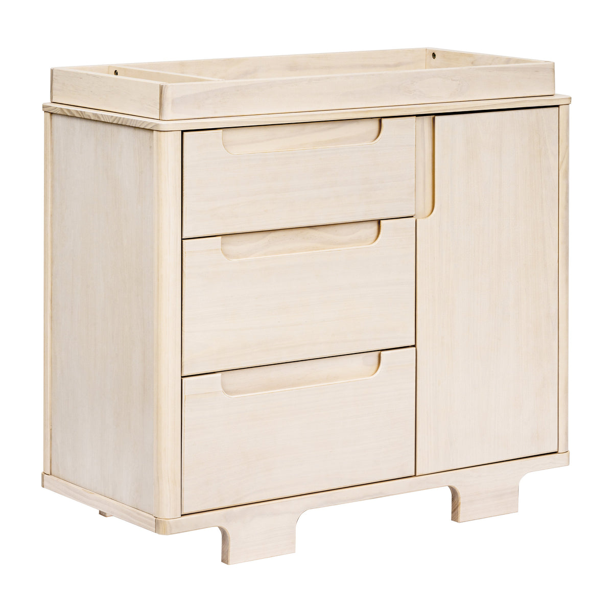 Yuzu 3-Drawer Compact Changer Dresser with Removable Changing Tray (41")