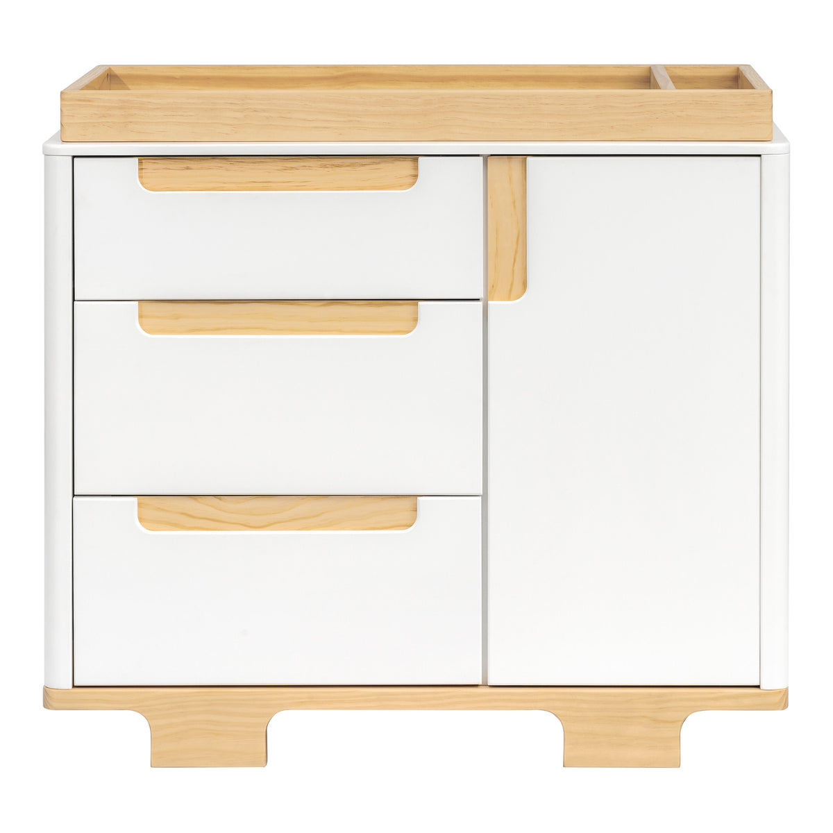 Yuzu 3-Drawer Compact Changer Dresser with Removable Changing Tray (41")