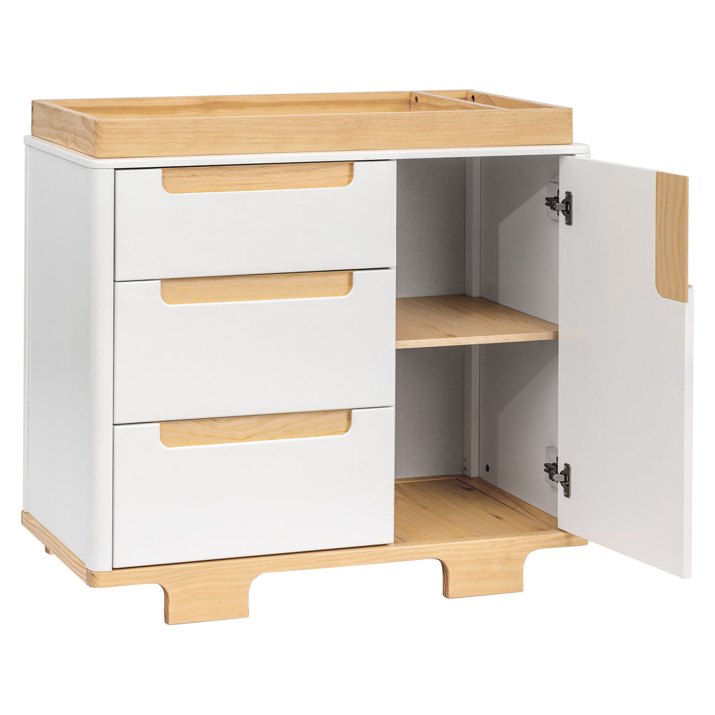 Yuzu 3-Drawer Compact Changer Dresser with Removable Changing Tray (41")