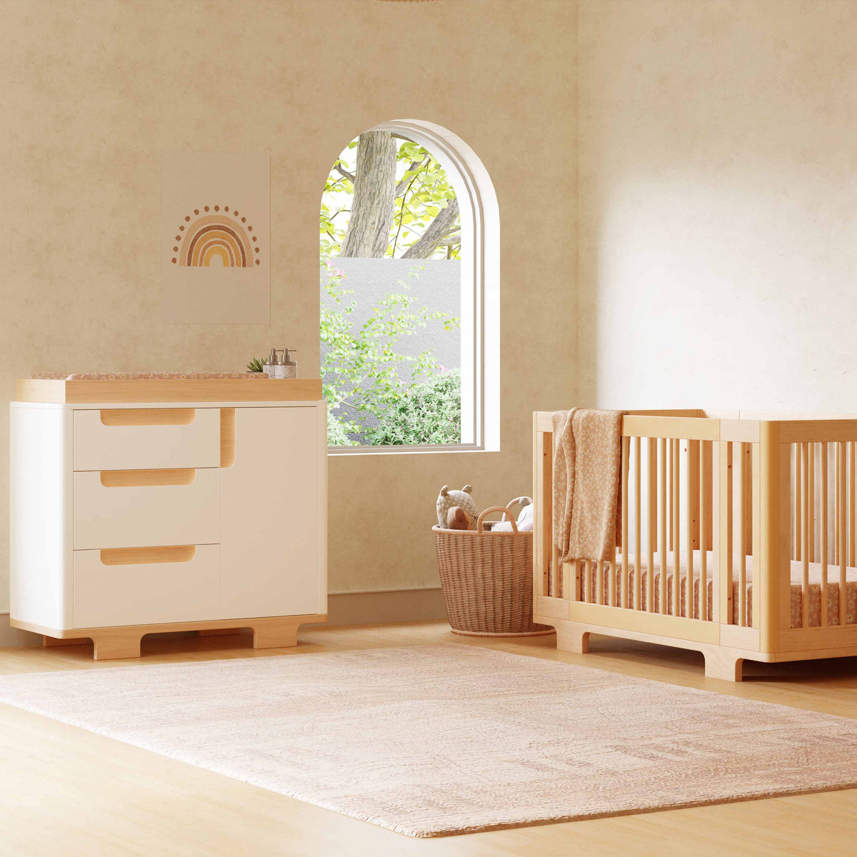 Yuzu 3-Drawer Compact Changer Dresser with Removable Changing Tray (41")