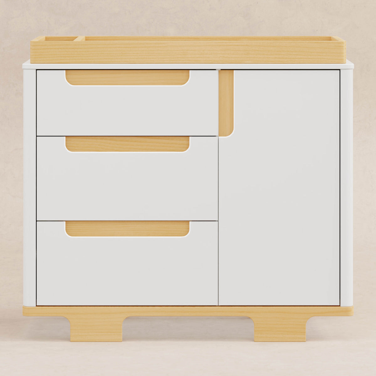 Yuzu 3-Drawer Compact Changer Dresser with Removable Changing Tray (41")