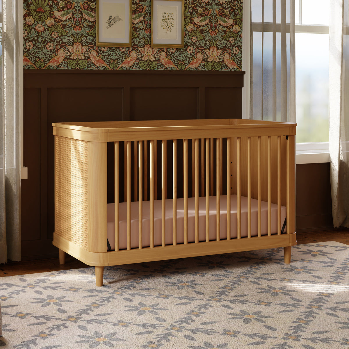 Marin with Cane 3-in-1 Convertible Crib