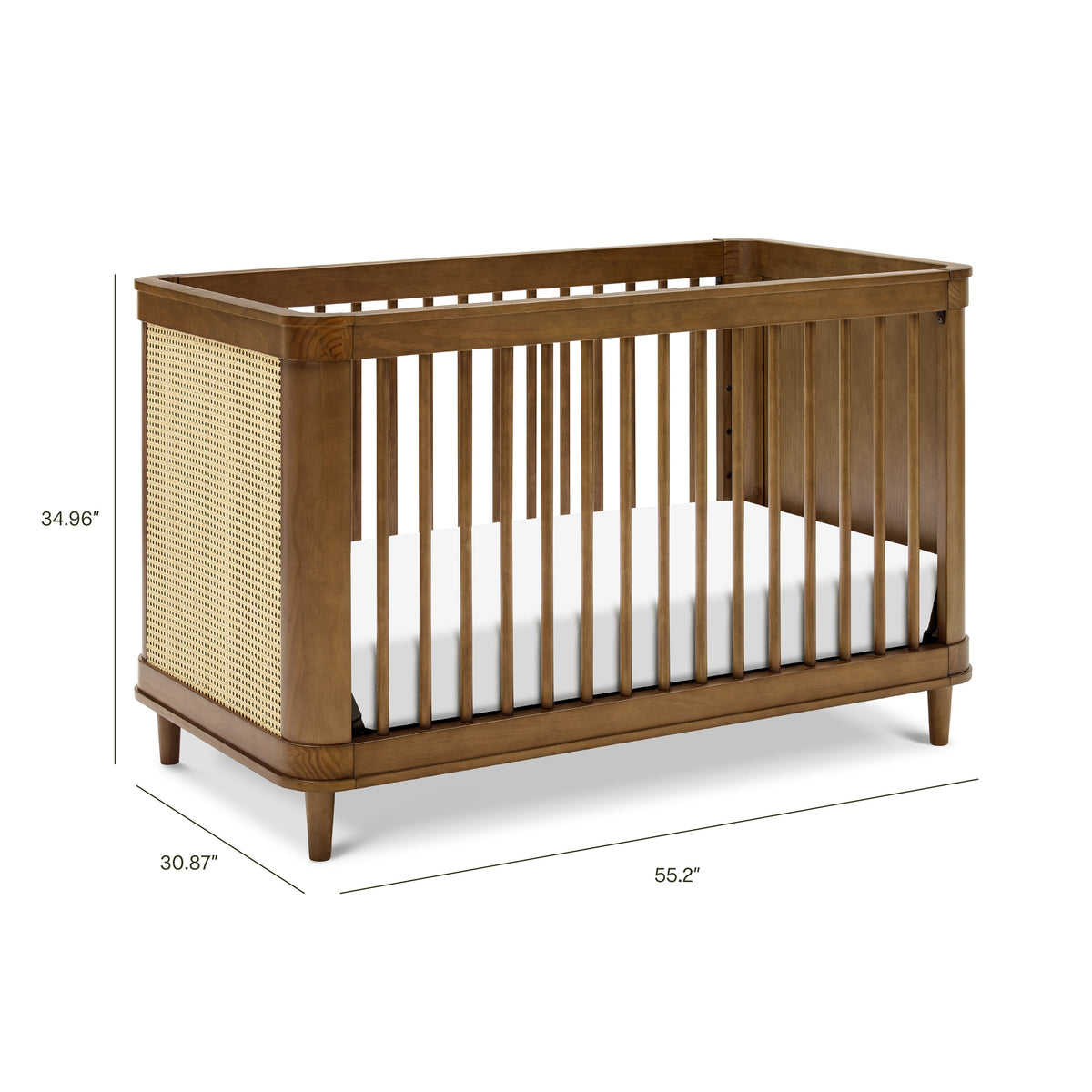 Marin with Cane 3-in-1 Convertible Crib