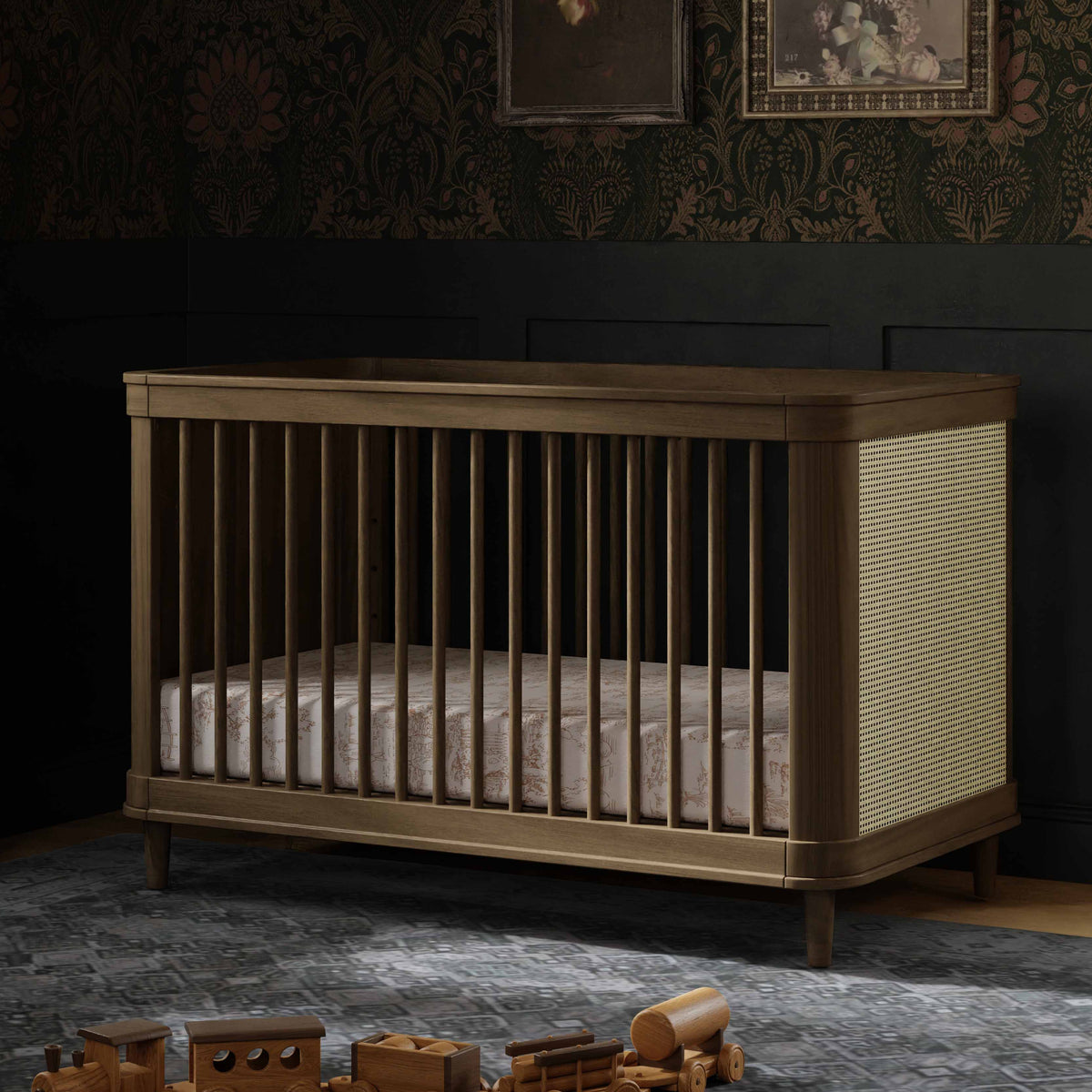 Marin with Cane 3-in-1 Convertible Crib