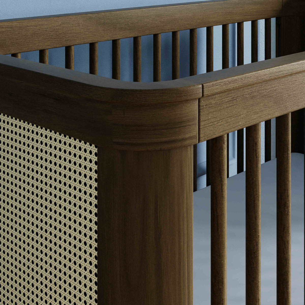 Marin with Cane 3-in-1 Convertible Crib