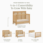 Cuna convertible 4 en 1 Eloise