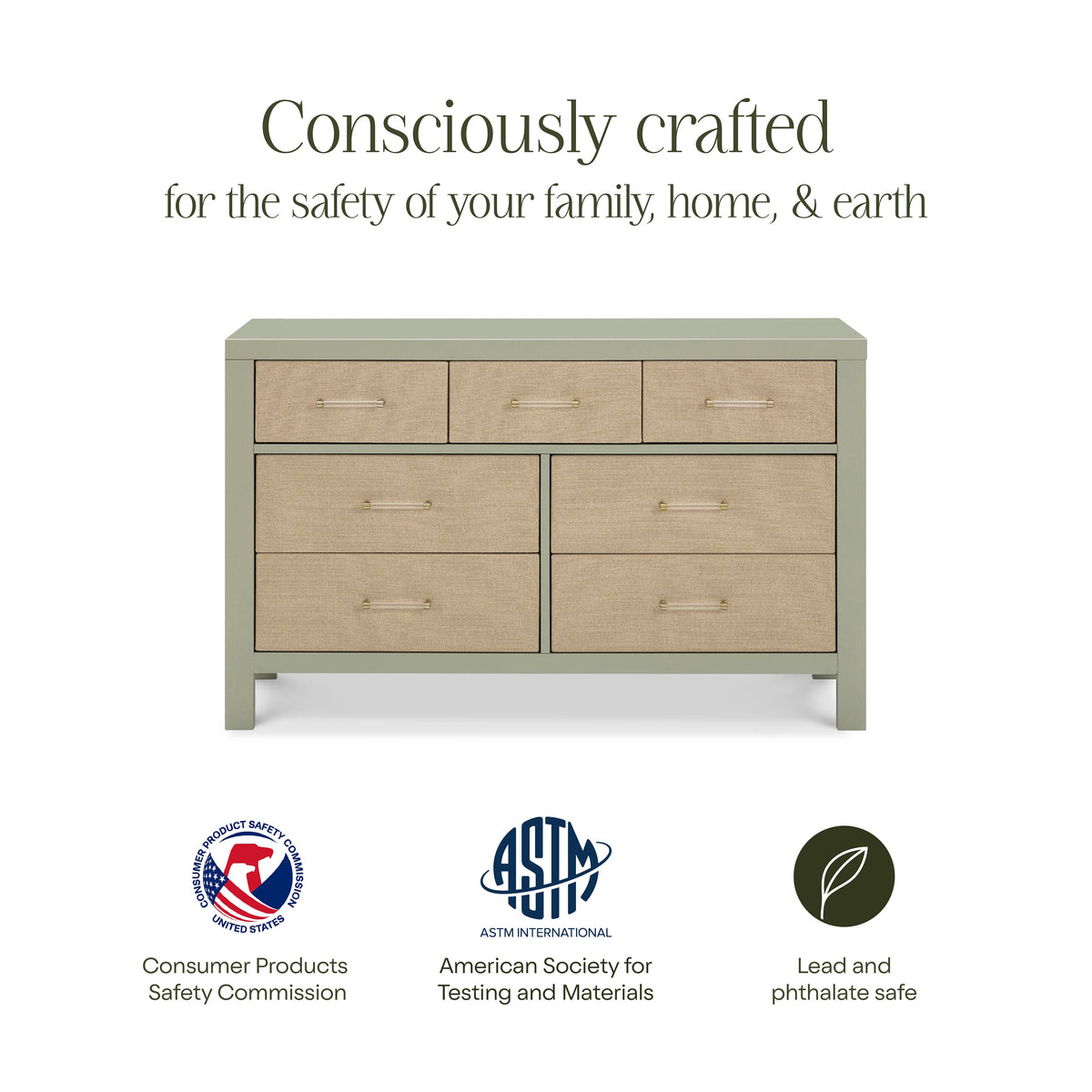 Eloise 7-Drawer Wide Assembled Dresser (56")