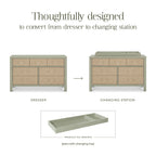 Eloise 7-Drawer Wide Assembled Dresser (56")