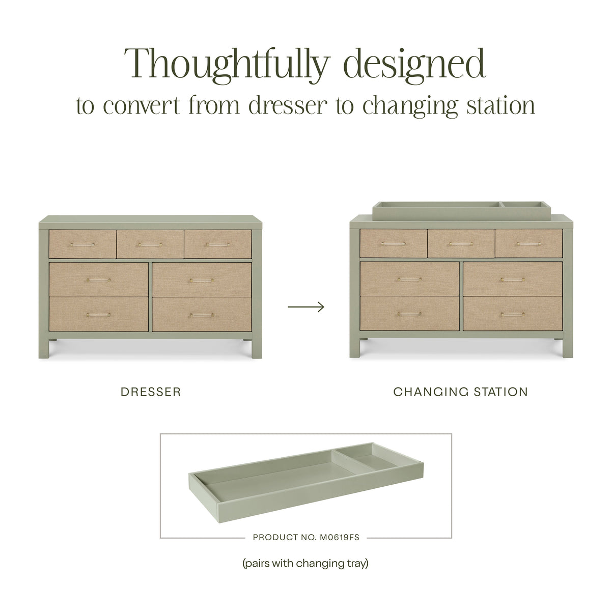 Eloise 7-Drawer Wide Assembled Dresser (56")